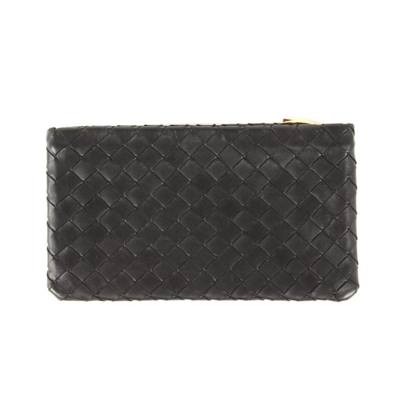 BOTTEGA VENETA Bottega Veneta Bag Current Model Intrecciato Leather Clutch